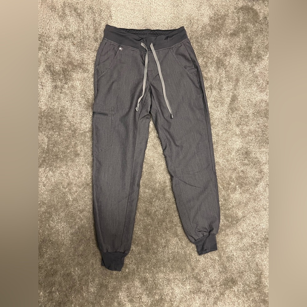 Women’s Gray Figs Scrub XXS Jogger Pants